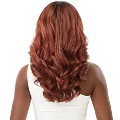 Outre Synthetic Hair Sleeklay Part HD Lace Front Wig - BRIZELLA -Wigs Online Shop outre synthetic hair sleeklay part hd lace front wig brizella 2