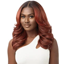 Outre Synthetic Hair Sleeklay Part HD Lace Front Wig - BRIZELLA