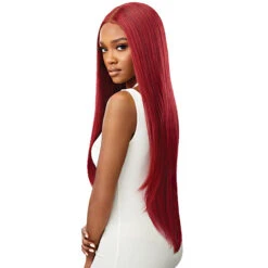 Outre Synthetic Hair Sleeklay Part HD Lace Front Wig - ELMIRAH 34 8 Outre Synthetic Hair Sleeklay Part HD Lace Front Wig - ELMIRAH 34 -Wigs Online Shop outre synthetic hair sleeklay part hd lace front wig elmirah 34 3