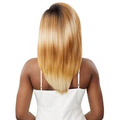 Outre Synthetic Hair Sleeklay Part HD Lace Front Wig - VERNISHA -Wigs Online Shop outre synthetic hair sleeklay part hd lace front wig vernisha 2