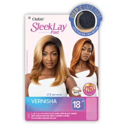 Outre Synthetic Hair Sleeklay Part HD Lace Front Wig - VERNISHA -Wigs Online Shop outre synthetic hair sleeklay part hd lace front wig vernisha 4