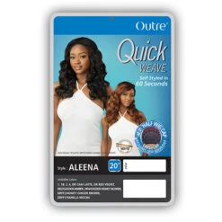 Outre Synthetic Half Wig Quick Weave - ALEENA 9 Outre Synthetic Half Wig Quick Weave - ALEENA -Wigs Online Shop outre synthetic half wig quick weave aleena 4
