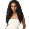 Outre Synthetic Half Wig Quick Weave - BEACH CURL 24