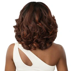 Outre Synthetic Half Wig Quick Weave - LUCETTE 5 Outre Synthetic Half Wig Quick Weave - LUCETTE -Wigs Online Shop outre synthetic half wig quick weave lucette 2