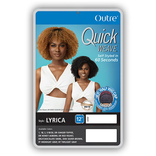 Outre Synthetic Half Wig Quick Weave - LYRICA 5 Outre Synthetic Half Wig Quick Weave - LYRICA - Image 5