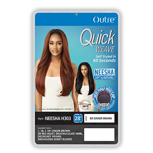 Outre Synthetic Half Wig Quick Weave - NEESHA H303 5 Outre Synthetic Half Wig Quick Weave - NEESHA H303 - Image 5