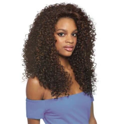 Outre Synthetic Half Wig Quick Weave - BATIK DOMINICAN CURLY BUNDLE HAIR