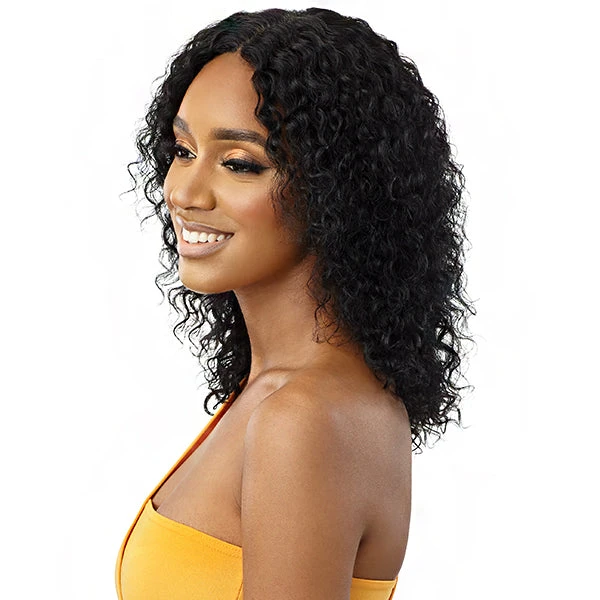 Outre The Daily Wig WET & WAVY 100% Unprocessed Human Hair Lace Part Wig - HH W&W NATURAL CURLY 14 2 Outre The Daily Wig WET & WAVY 100% Unprocessed Human Hair Lace Part Wig - HH W&W NATURAL CURLY 14 - Image 2