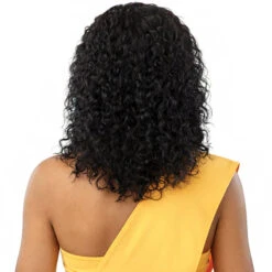 Outre The Daily Wig WET & WAVY 100% Unprocessed Human Hair Lace Part Wig - HH W&W NATURAL CURLY 14 7 Outre The Daily Wig WET & WAVY 100% Unprocessed Human Hair Lace Part Wig - HH W&W NATURAL CURLY 14 -Wigs Online Shop outre the daily wet wavy human lace part wig hh ww natural curly 14 2