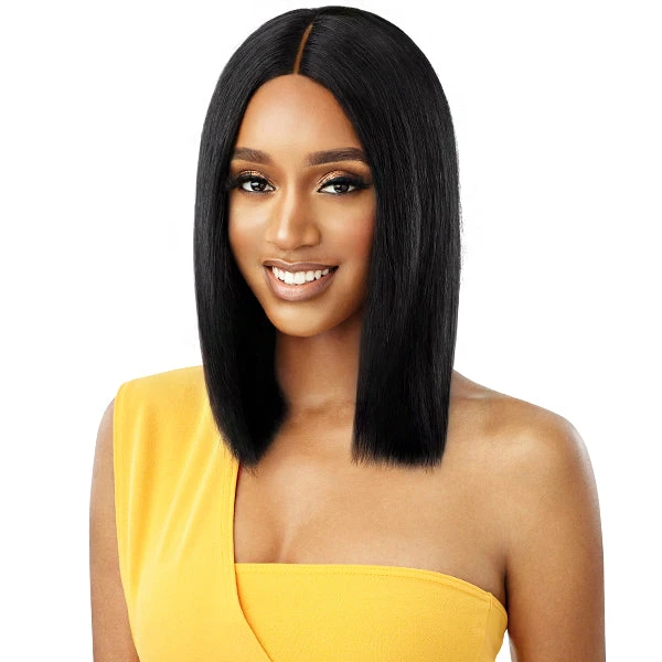 Outre The Daily Wig WET & WAVY 100% Unprocessed Human Hair Lace Part Wig - HH W&W NATURAL CURLY 14 4 Outre The Daily Wig WET & WAVY 100% Unprocessed Human Hair Lace Part Wig - HH W&W NATURAL CURLY 14 - Image 4