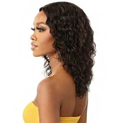 Outre The Daily Wig 100% Human Hair Lace Part Wig - HH DEEP CURL 16 7 Outre The Daily Wig 100% Human Hair Lace Part Wig - HH DEEP CURL 16 -Wigs Online Shop outre the daily wig 100 human hair lace part wig hh deep curl 16 2
