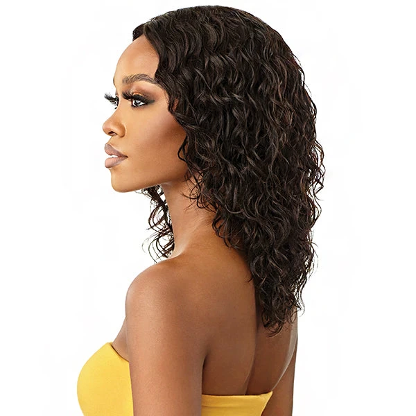 Outre The Daily Wig 100% Human Hair Lace Part Wig - HH DEEP CURL 16 3 Outre The Daily Wig 100% Human Hair Lace Part Wig - HH DEEP CURL 16 - Image 3