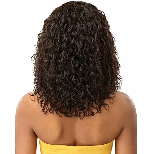 Outre The Daily Wig 100% Human Hair Lace Part Wig - HH DEEP CURL 16 4 Outre The Daily Wig 100% Human Hair Lace Part Wig - HH DEEP CURL 16 - Image 4