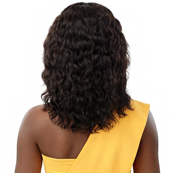 Outre The Daily Wig WET & WAVY 100% Unprocessed Human Hair Lace Part Wig - HH NATURAL WAVE 16 3 Outre The Daily Wig WET & WAVY 100% Unprocessed Human Hair Lace Part Wig - HH NATURAL WAVE 16 - Image 3