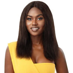 Outre The Daily Wig WET & WAVY 100% Unprocessed Human Hair Lace Part Wig - HH NATURAL WAVE 16 8 Outre The Daily Wig WET & WAVY 100% Unprocessed Human Hair Lace Part Wig - HH NATURAL WAVE 16 -Wigs Online Shop outre the daily wig wet wavy human lace part wig hh natural wave 16 3