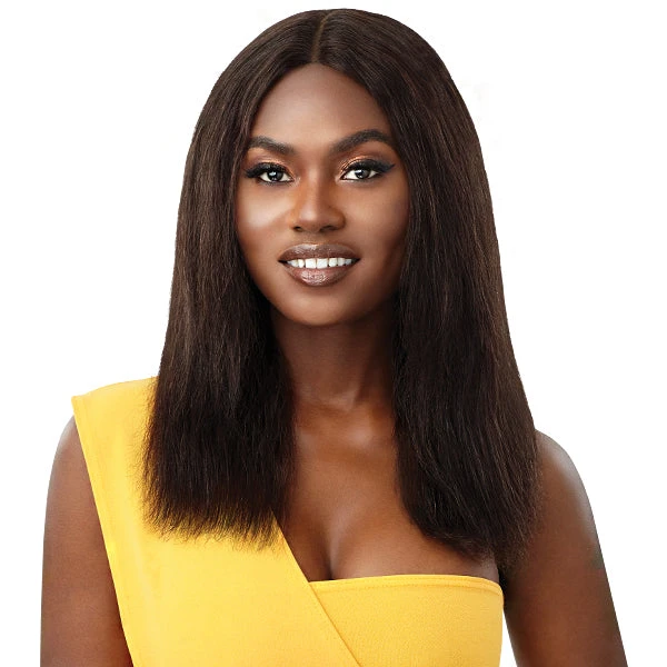 Outre The Daily Wig WET & WAVY 100% Unprocessed Human Hair Lace Part Wig - HH NATURAL WAVE 16 4 Outre The Daily Wig WET & WAVY 100% Unprocessed Human Hair Lace Part Wig - HH NATURAL WAVE 16 - Image 4