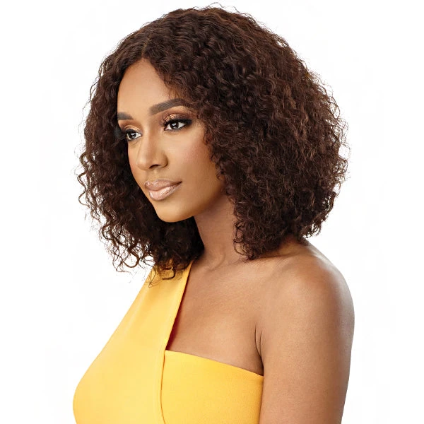 Outre The Daily Wig WET & WAVY 100% Unprocessed Human Hair Lace Part Wig - HH W&W NATURAL DEEP 14 2 Outre The Daily Wig WET & WAVY 100% Unprocessed Human Hair Lace Part Wig - HH W&W NATURAL DEEP 14 - Image 2