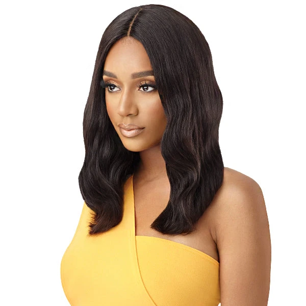 Outre The Daily Wig WET & WAVY 100% Unprocessed Human Hair Lace Part Wig - HH W&W NATURAL DEEP 14 5 Outre The Daily Wig WET & WAVY 100% Unprocessed Human Hair Lace Part Wig - HH W&W NATURAL DEEP 14 - Image 5