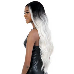 Seduction Synthetic Hair HD Invisible Deep Part Lace Wig - SLP NARI -Wigs Online Shop seduction synthetic hair hd invisible deep part lace wig slp nari 3