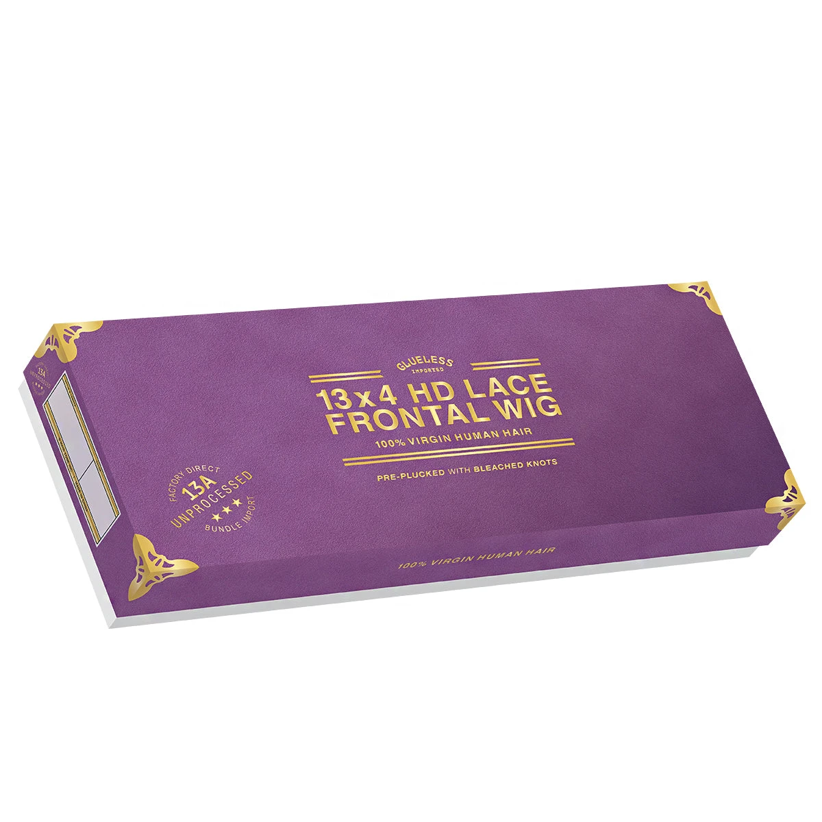 Sensationnel 100% Virgin Human Hair 13A 13x4 Glueless HD Lace Frontal Wig - STRAIGHT 22 1 Sensationnel 100% Virgin Human Hair 13A 13x4 Glueless HD Lace Frontal Wig - STRAIGHT 22