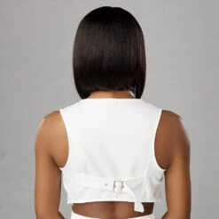 Sensationnel 100% Virgin Human Hair 13A 13x4 Glueless HD Lace Frontal Wig - STRAIGHT BOB 12 -Wigs Online Shop sensationnel 100 virgin human hair 13a 13x4 glueless hd lace frontal wig straight bob 12 3