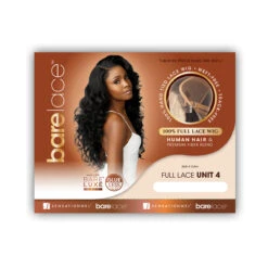 Sensationnel Barelace Human Hair Blend Glueless BARELUXE Full Lace Wig - FULL LACE UNIT 4 -Wigs Online Shop sensationnel barelace human hair blend glueless bareluxe full lace wig full lace unit 4 4