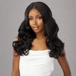 Sensationnel Barelace Human Hair Blend Glueless BARELUXE Full Lace Wig - FULL LACE UNIT 3 -Wigs Online Shop sensationnel barelace synthetic hair glueless bareluxe full lace wig full lace unit 3 2