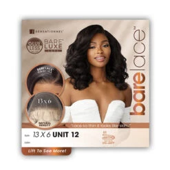 Sensationnel Barelace Synthetic Hair 13x6 Glueless BARELUXE Lace Wig - 13X6 UNIT 12 -Wigs Online Shop sensationnel barelace synthetic hair glueless bareluxe lace wig 13x6 unit 12 4