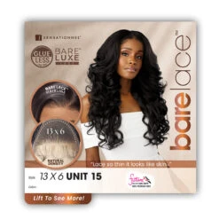 Sensationnel Barelace Synthetic Hair 13x6 Glueless BARELUXE Lace Wig - 13X6 UNIT 15 -Wigs Online Shop sensationnel barelace synthetic hair glueless bareluxe lace wig 13x6 unit 15 4