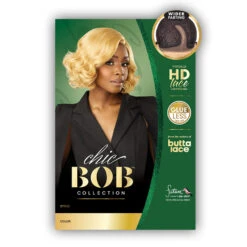 Sensationnel Synthetic Hair Butta Chic Bob Glueless HD Lace Front Wig - BOB UNIT 5 -Wigs Online Shop sensationnel butta chic bob lace front wig bob unit 5 4