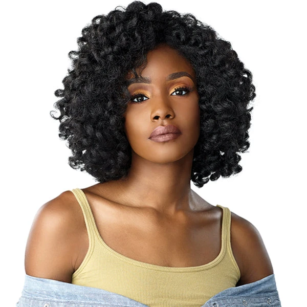 Sensationnel Curls Kinks & Co Synthetic Half Wig Instant Weave - ROLE MODEL 2 Sensationnel Curls Kinks & Co Synthetic Half Wig Instant Weave - ROLE MODEL - Image 2