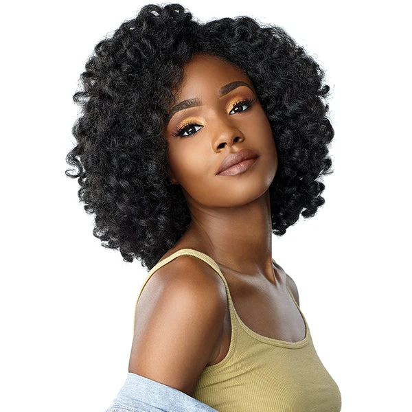 Sensationnel Curls Kinks & Co Synthetic Half Wig Instant Weave - ROLE MODEL 1 Sensationnel Curls Kinks & Co Synthetic Half Wig Instant Weave - ROLE MODEL