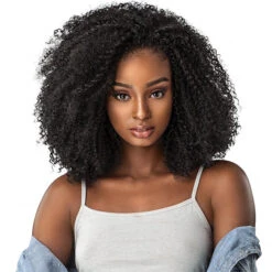 Sensationnel Curls Kinks & Co Synthetic Half Wig Instant Weave - GAME CHANGER