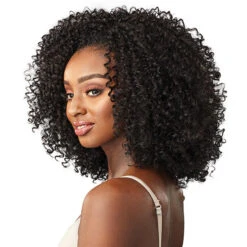 Sensationnel Curls Kinks & Co Synthetic Half Wig Instant Weave - RULE BREAKER