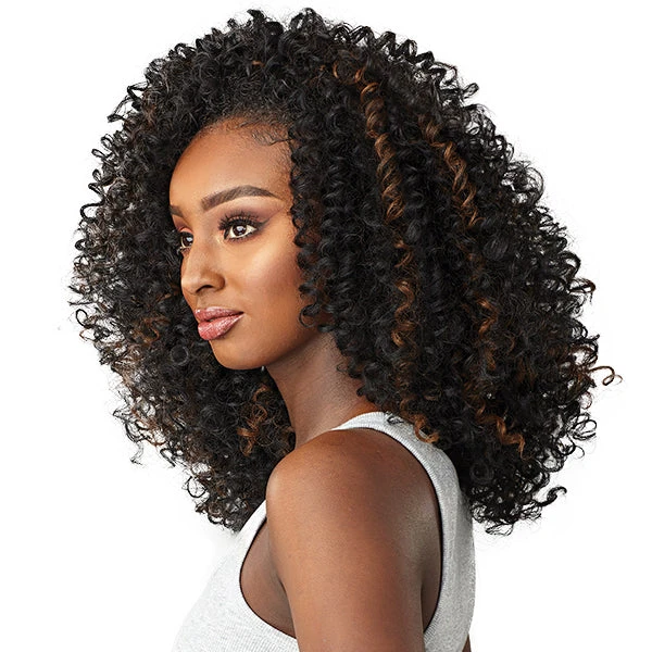Sensationnel Curls Kinks & Co Synthetic Half Wig Instant Weave - SHOW STOPPER 2 Sensationnel Curls Kinks & Co Synthetic Half Wig Instant Weave - SHOW STOPPER - Image 2