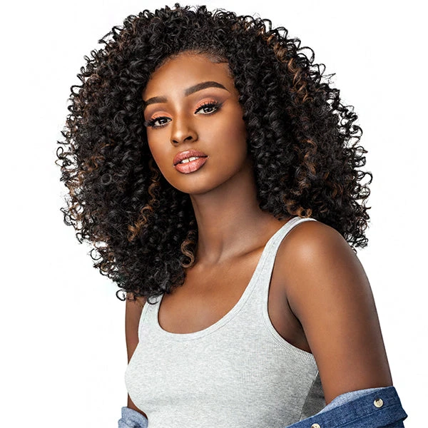 Sensationnel Curls Kinks & Co Synthetic Half Wig Instant Weave - SHOW STOPPER 1 Sensationnel Curls Kinks & Co Synthetic Half Wig Instant Weave - SHOW STOPPER
