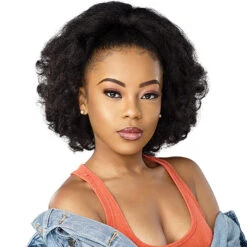 Sensationnel Curls Kinks & Co Synthetic Ponytail Instant Pony - RAIN MAKER