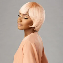 Sensationnel Empire Bob 100% Human Hair Wig - MUSHROOM CUT -Wigs Online Shop sensationnel empire bob wig mushroom cut 2