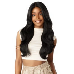 Sensationnel Glamzy Synthetic Hair Glueless HD Lace Parting Wig - ELYSIA