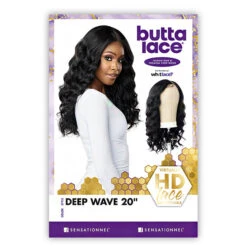 Sensationnel Human Hair Blend Butta HD Lace Front Wig - DEEP WAVE 20 11 Sensationnel Human Hair Blend Butta HD Lace Front Wig - DEEP WAVE 20 -Wigs Online Shop sensationnel human hair blend butta hd lace front wig deep wave 20 5