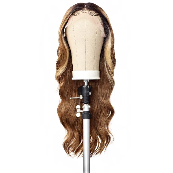 Sensationnel Human Hair Blend Butta HD Lace Front Wig - MERMAID WAVE 26 5 Sensationnel Human Hair Blend Butta HD Lace Front Wig - MERMAID WAVE 26 - Image 5