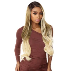 Sensationnel Human Hair Blend Cloud 9 Swiss Lace What Lace 13x6 Frontal HD Lace Wig - ARABELLA 28