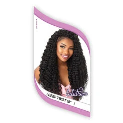Sensationnel Lulutress Synthetic Braid - DEEP TWIST 18 -Wigs Online Shop sensationnel lulutress synthetic braid deep twist 18 5