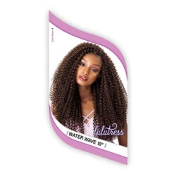 Sensationnel Lulutress Synthetic Braid - WATER WAVE 18 -Wigs Online Shop sensationnel lulutress synthetic braid water wave 18 4