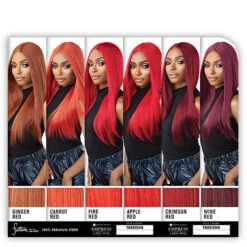 Sensationnel Shear Muse Synthetic Hair Empress HD Lace Front Wig - TAKEISHA -Wigs Online Shop sensationnel shear muse red krush hair hd lace front wig takeisha 8