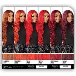 Sensationnel Shear Muse Synthetic Hair Empress HD Lace Front Wig - DANISHA -Wigs Online Shop sensationnel shear muse red krush synthetic hair empress hd lace front wig danisha 9
