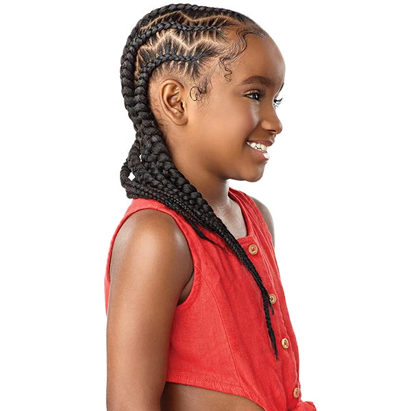 Sensationnel Synthetic Braid - 3X X PRESSION PRE-STRETCHED BRAID 28 (KIDS) 2 Sensationnel Synthetic Braid - 3X X PRESSION PRE-STRETCHED BRAID 28 (KIDS) - Image 2