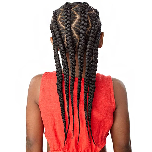 Sensationnel Synthetic Braid - 3X X PRESSION PRE-STRETCHED BRAID 28 (KIDS) 5 Sensationnel Synthetic Braid - 3X X PRESSION PRE-STRETCHED BRAID 28 (KIDS) - Image 5