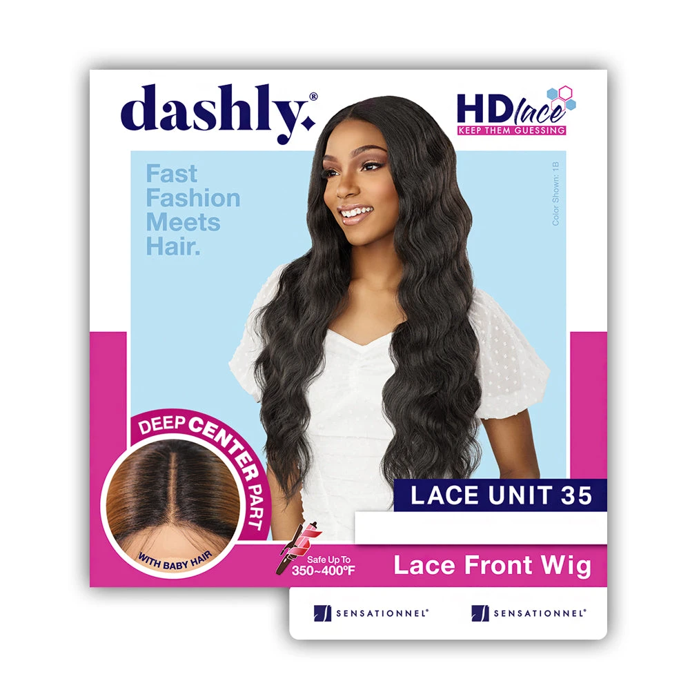 Sensationnel Dashly Synthetic Hair HD Lace Front Wig - LACE UNIT 35 5 Sensationnel Dashly Synthetic Hair HD Lace Front Wig - LACE UNIT 35 - Image 5
