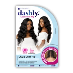 Sensationnel Dashly Synthetic Hair HD Lace Front Wig - LACE UNIT 48 -Wigs Online Shop sensationnel synthetic hair dashly hd lace front wig lace unit 48 4